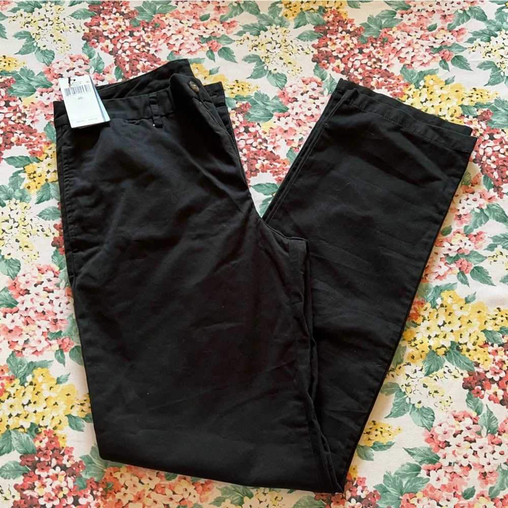 Ralph Lauren Black Khaki Pants NEW NWT